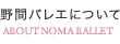 野間バレエについて